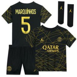 Kit PSG Jordan Fourth Stadium 22/23 - Bébé avec flocage Marquinhos 5