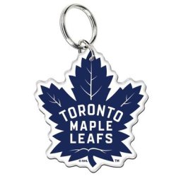 Porte-clés en acrylique Wincraft Premium Maple Leafs de Toronto