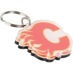 Porte-clés en acrylique de qualité supérieure Wincraft Flames de Calgary