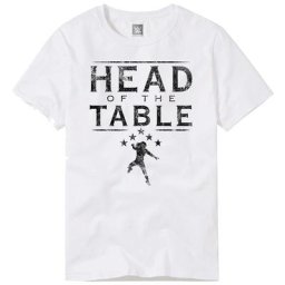 Roman Reigns ''Head Of The Table'' White T-Shirt - Mens