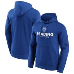Sweat Capuche Reading Wordmark Graphique - Bleu Royal - Homme