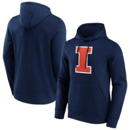 Sweat capuche Illinois Fighting Illini Primary Logo Graphique - Homme