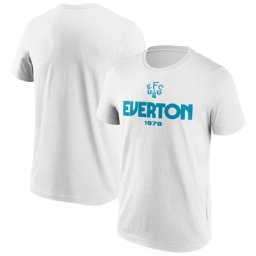 T-shirt Everton Program Arch graphique à manches courtes - Blanc - Homme