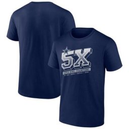 T-shirt Prime Time Dallas Cowboys Hometown Collection pour homme de marque Fanatics bleu marine
