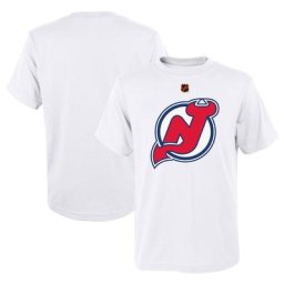 T-shirt blanc à logo primaire New Jersey Devils édition spéciale 2.0 pour jeune