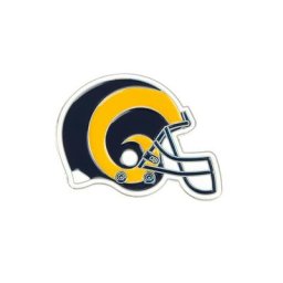 Los Angeles Rams Helmet Pin Badge