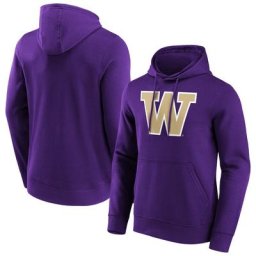 Sweat capuche Washington Huskies Primary Logo Graphique - Homme