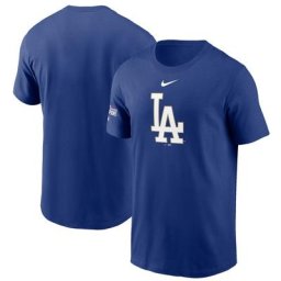 T-shirt Nike Royal Los Angeles Dodgers 2021 Gold Program Logo pour Homme