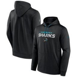 Sweat à capuche San Jose Sharks Fanatics Branded Authentic Pro Performance Pullover - Homme