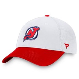 Casquette réglable New Jersey Devils Special Edition 2.0 Trucker Fanatics Branded pour homme, blanc