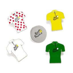 Tour de France Set of 4 Pin Badges