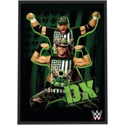 Affiche graphique WWE DX - Encadrée A3