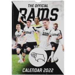 Calendrier officiel 2022 du comté de Derby County - A3