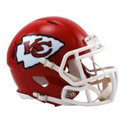 Riddell Kansas City Chiefs Revolution Speed ​​Mini casque de football