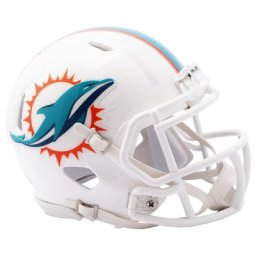 Miami Dolphins Riddell Speed ​​Mini Casque
