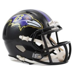 Casque Baltimore Ravens Riddell Speed ​​Mini