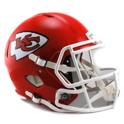 Réplique du casque Riddell Speed ​​des chefs de Kansas City