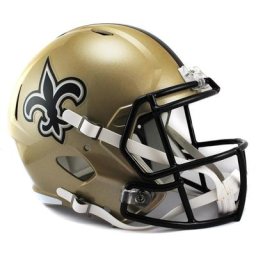 Réplique du casque New Orleans Saints Riddell Speed