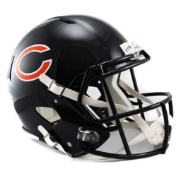 Réplique du casque Riddell Speed ​​des Chicago Bears