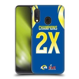 Étui pour téléphone à coque rigide 2x Los Angeles Rams Super Bowl LVI Champions - Samsung
