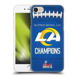 Coque de téléphone de football à coque rigide Los Angeles Rams Super Bowl LVI Champions - iPhone