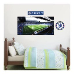 Chelsea Stamford Bridge Stadium Wall Sticker - 60cm x 30cm with decal set - 60cm x 30cm