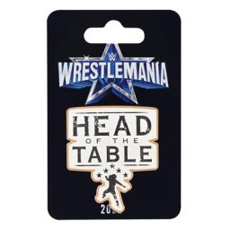 Roman Reigns ''Head Of The Table'' WrestleMania 38 Logo Pin