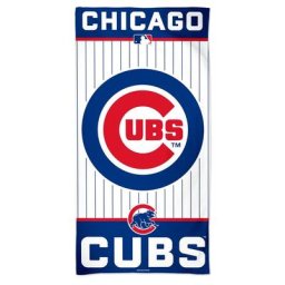 Serviette de plage en fibre Chicago Cubs 30x60