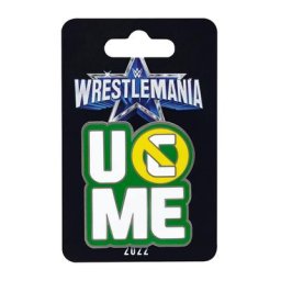 Badge avec logo WrestleMania 38 ''Earn The Day'' John Cena