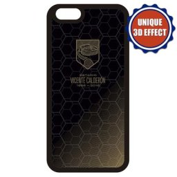 Étui 3D pour iPhone 6 Vicente Calderón de l'Atlético de Madrid - Noir