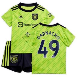 Manchester United Third Babykit 2022-23 with Garnacho 49 printing