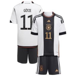 Allemagne Home Minikit 2022 avec impression Götze 11