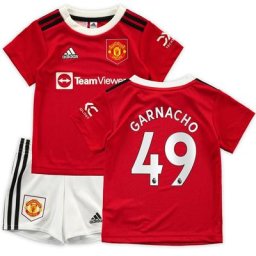 Manchester United Home Babykit 2022-23 with Garnacho 49 printing
