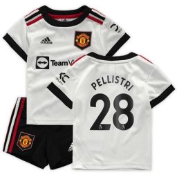 Manchester United Away Babykit 2022-23 with Pellistri 28 printing