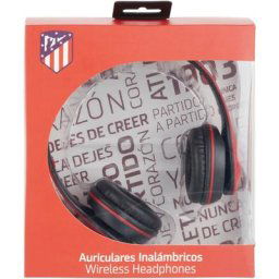 Atletico de Madrid Wireless Headphones - Red-Black