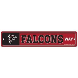 Atlanta Falcons 3.75x19 Street Sign