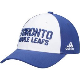 Casquette ajustable adidas pour homme Toronto Maple Leafs Locker Room, blanc