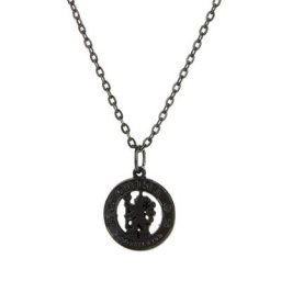 Pendentif Chelsea Crest - Plaqué Noir