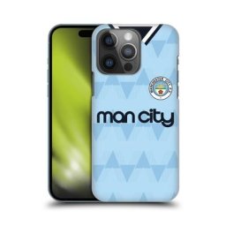 Coque de téléphone arrière rigide Manchester City 1989 Home Retro Kit - Ciel - iPhone