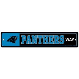 Carolina Panthers 3.75x19 Street Sign