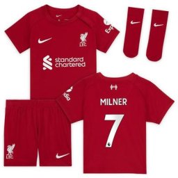 Kit Liverpool Domicile Stadium 22/23 - Bébé avec flocage Milner 7