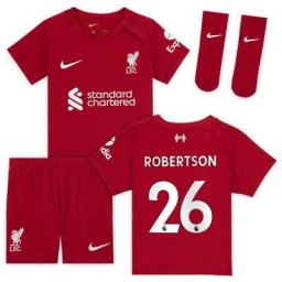 Kit Liverpool Domicile Stadium 22/23 - Bébé avec flocage Robertson 26