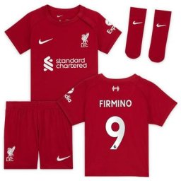 Kit Liverpool Domicile Stadium 22/23 - Bébé avec flocage Firmino 9
