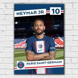 Impression Paris Saint-Germain Neymar Jr - A3
