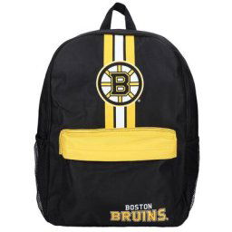 FOCO Boston Bruins 2021 Sac à dos à rayures de l'équipe