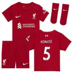 Kit Liverpool Domicile Stadium 22/23 - Bébé avec flocage Konaté 5