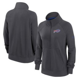 Buffalo Bills Nike Dri Fit Half Zip - Femme