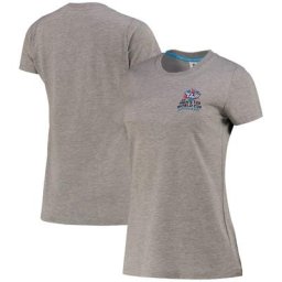 T-shirt graphique ICC T20 World Cup Core Small Logo pour homme - Gris - Femme