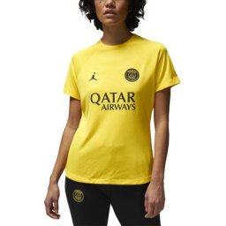 Maillot PSG Jordan Pre-Match Dri-FIT Fourth 22/23 - Jaune - Femme