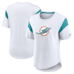 Haut Miami Dolphins Nike Slub Fashion - Femme